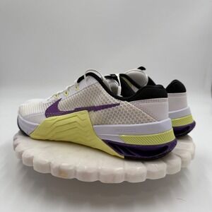 Nike Metcon 7 Womenssize 9.5 Training Shoes White Purple Citron sneakers